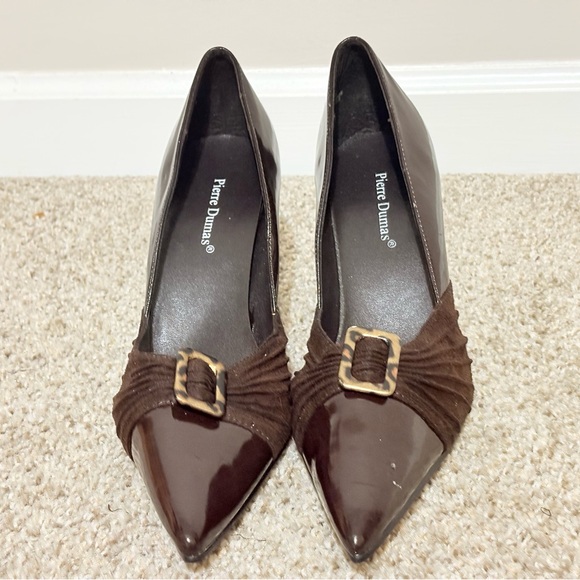 Pierre Dumas Women's Brown Heels - Picture 1 of 11